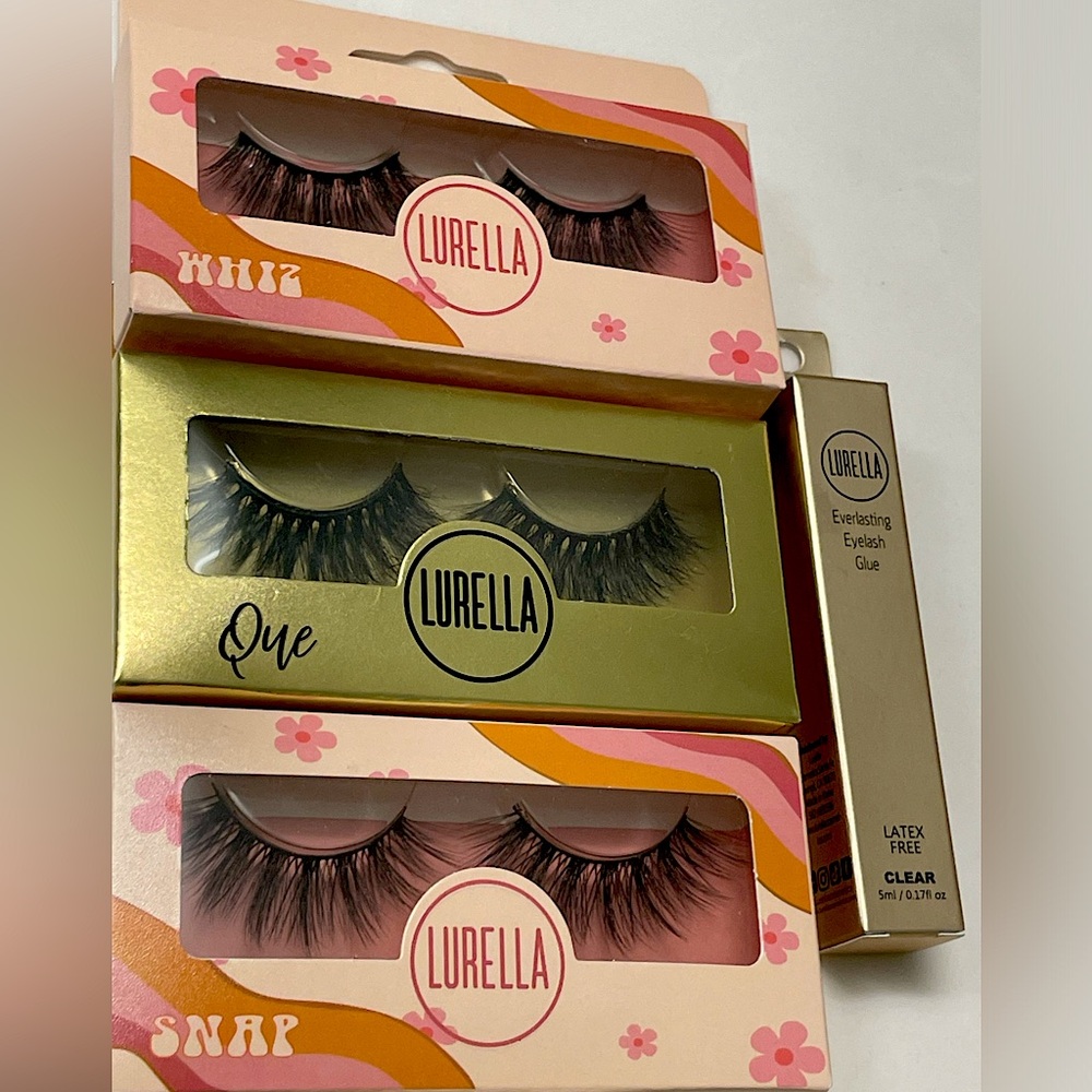 Lurella Eyelashes and glue